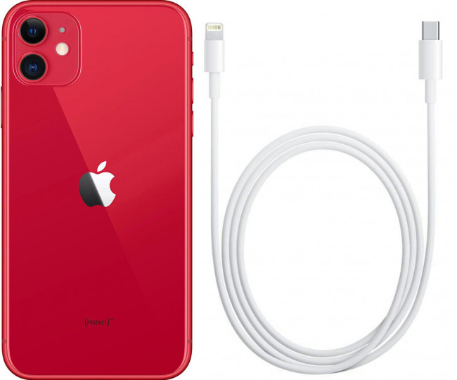 Apple iPhone 11 256GB Dual Sim Product Red (MWNH2)